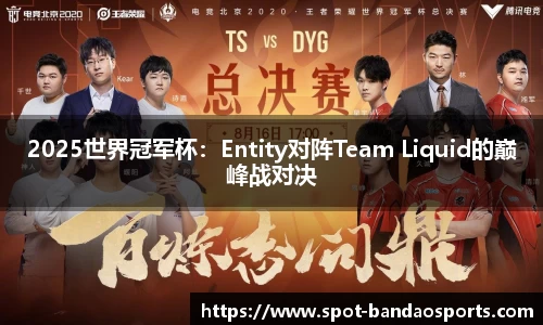 2025世界冠军杯：Entity对阵Team Liquid的巅峰战对决